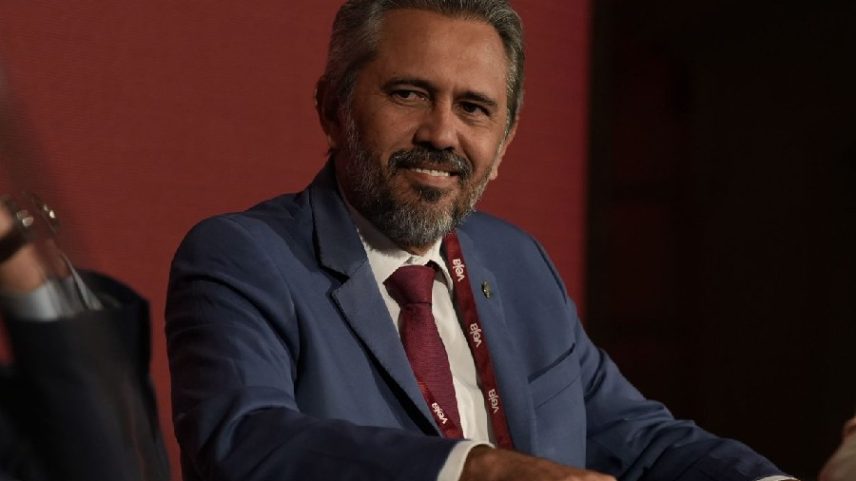 Elmano de Freitas, governador do Ceará, no Fórum VEJA Brazil Insights Nova York