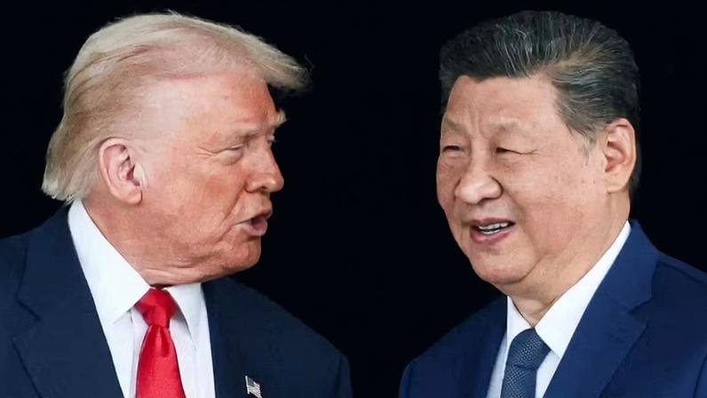 Trump e Xi Jinping Foto: Reuters/Evelyn Hockstein