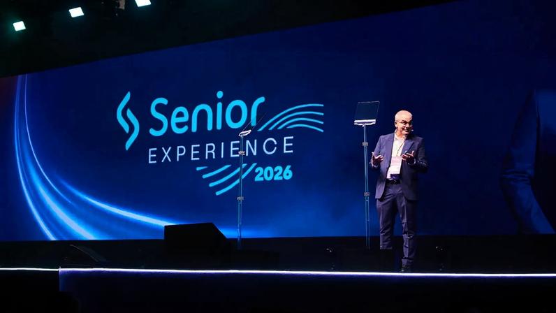 Durante o Senior Experience 2026, a Senior Sistemas apresentou novas soluções com inteligência artificial, automação e integração de dados voltadas à transformação operacional e estratégica das empresas.
