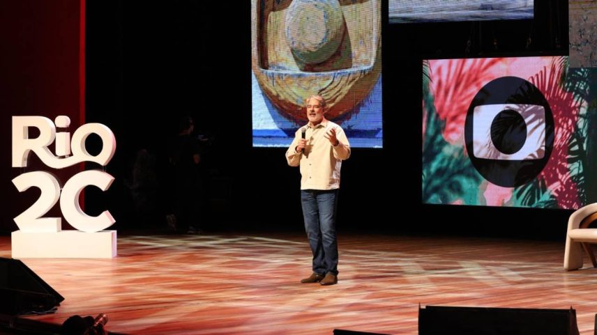 William Bonner em painel da Rio2C