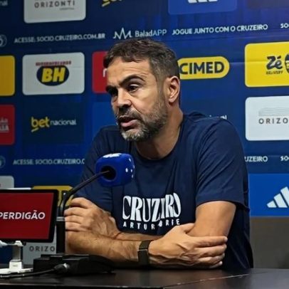 Artur Jorge vê empate entre Cruzeiro e Fluminense com sabor amargo