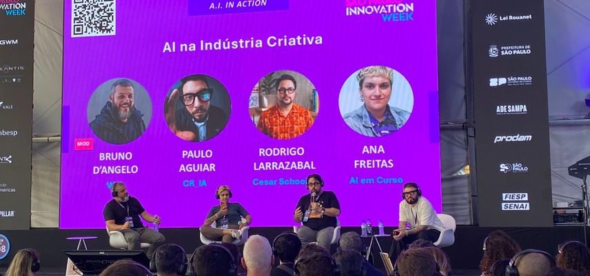 'A IA não tem conteúdo quente, quem produz isso é o ser humano': debate no SPIW