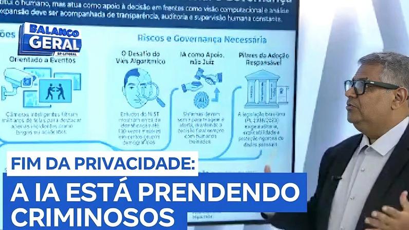 Reprodução canal do Youtube Record Litoral e Vale