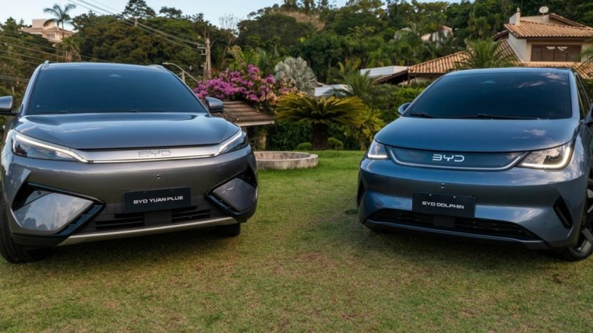 BYD faz mudanças no Dolphin e no Yuan Plus na linha 2027. Foto: divulgação/BYD.