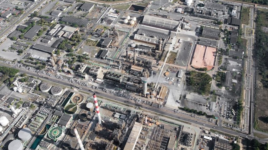 Unidade de fertilizantes da Petrobras no polo industrial de Camaçari, na Bahia.