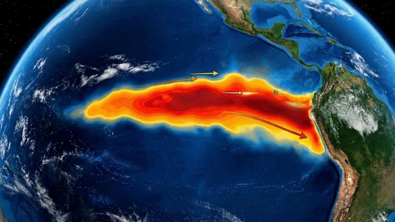 NASA detecta grande onda quente no Pacífico e alerta para novo El Niño