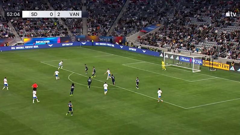 San Diego FC - Vancouver Whitecaps FC 1 - 2 | GOL - David Vazquez
