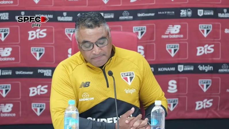 Treinador do Tricolor analisa empate do time contra o Bahia, pela 14ª rodada do Campeonato Brasileiro, em Bragança Paulista.