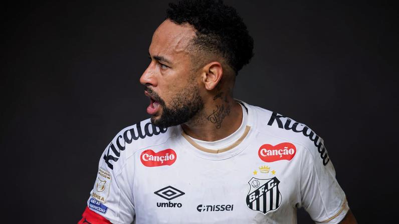 Camisa 10 do Peixe acabou substituído por engano no último jogo entre Santos x Coritiba
