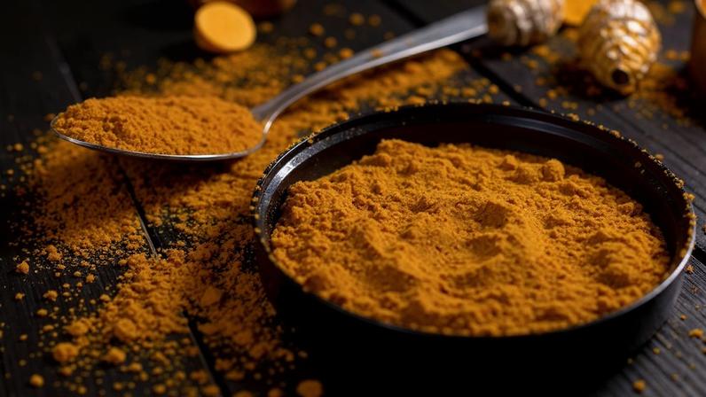 Cúrcuma tem ação anti-inflamatória e antioxidante. (Foto: Pexels via Canva)