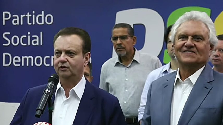 O presidente nacional do PSD, Gilberto Kassab, que tenta emplacar a candidatura de Ronaldo Caiado, afirmou que o elo entre Flávio Bolsonaro e o Master devem impactar diretamente na campanha eleitoral