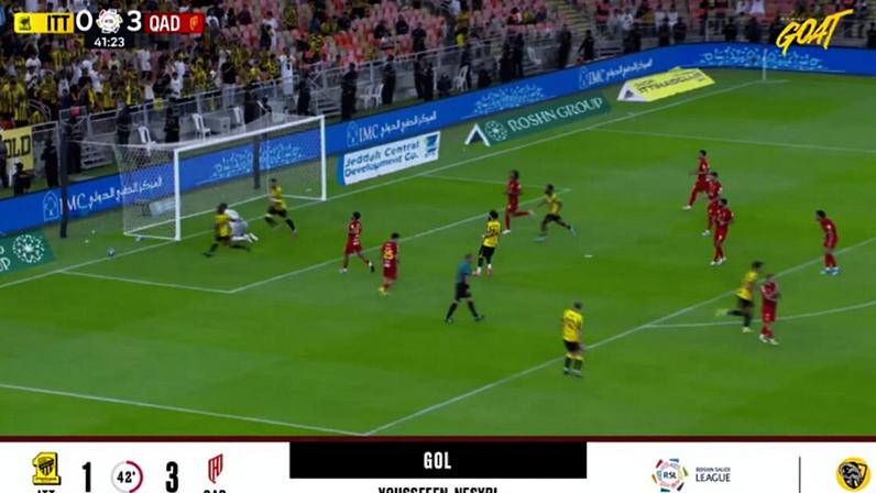 Al Ittihad - Al Qadisiya 1 - 3 | GOL - Youssefen-Nesyri