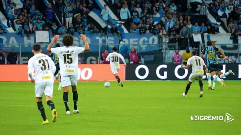 Grêmio vence o Santos de virada na Arena; veja os gols