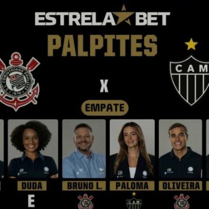 Palpites do elenco RECORD sobre Corinthians e Atlético-MG