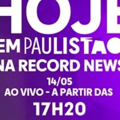 Record News faz rodada dupla hoje com cobertura do Paulistão 2026