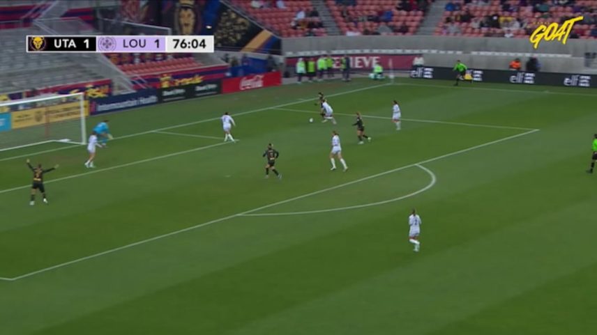 Utah Royals (W) - Rac. Louisville (W) 2 - 1 | GOL - Mina Tanaka