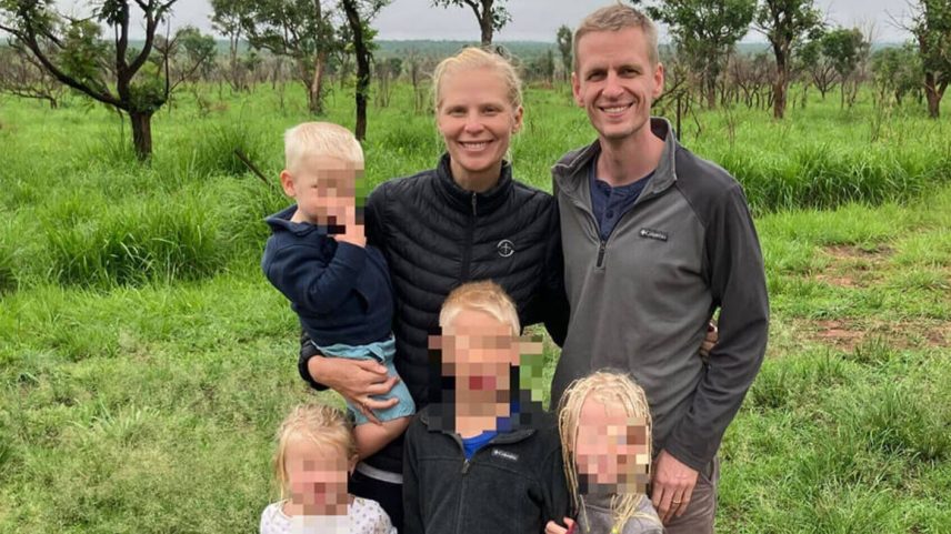 Peter Stafford vivia com a família no interior da República Democrática do Congo