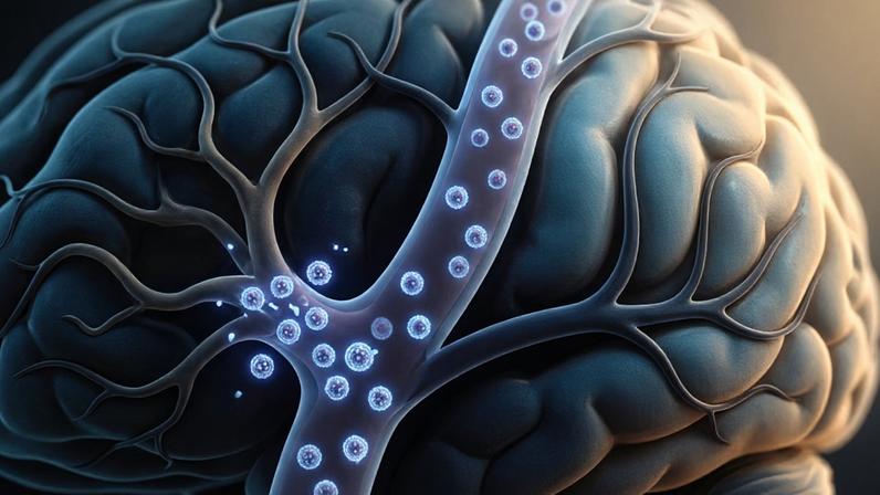 Nanopartículas eliminam placas de Alzheimer em horas. (Foto: Fala Ciência via Gemini)