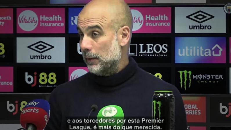 Pep Guardiola disse estar orgulhoso da forma como os jogadores do Manchester City lutaram até o fim para manter viva a disputa pelo título da Premier League, além de parabenizar o novo campeão, o Arsenal.