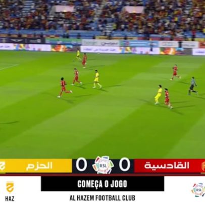 Al Qadisiya e Al Hazem empatam no início da partida