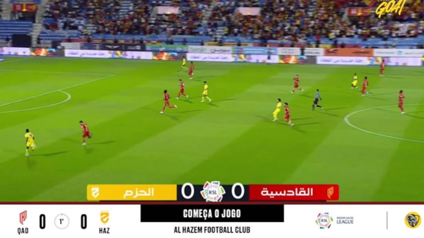Al Qadisiya - Al Hazem 0 - 0 | COMEÇA O JOGO