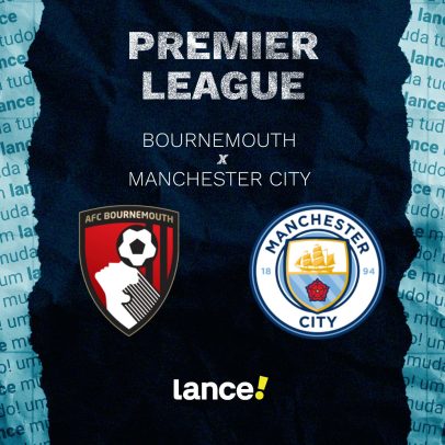 Bournemouth x Manchester City: horário, transmissão e prováveis escalações