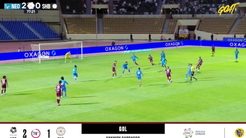 Neom SC - Al Shabab 2 - 1 | GOL - Yannick Carrasco