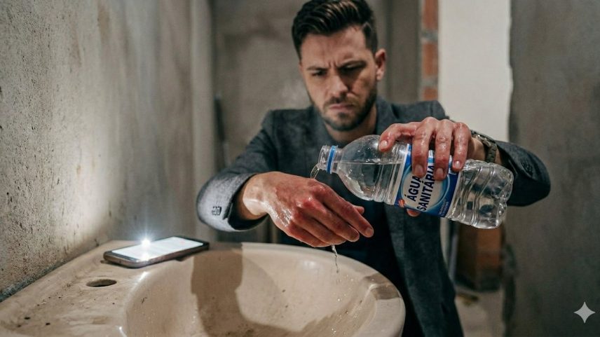 O dia em que lavei a mão com água sanitária antes de aparecer ao vivo na TV