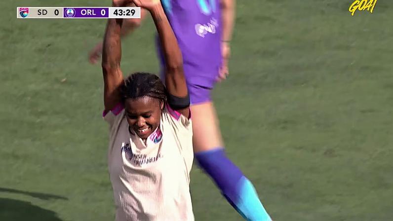 San Diego Wave (W) - Orlando Pride (W) 0 - 0 | CHUTE - Ludmila da Silva