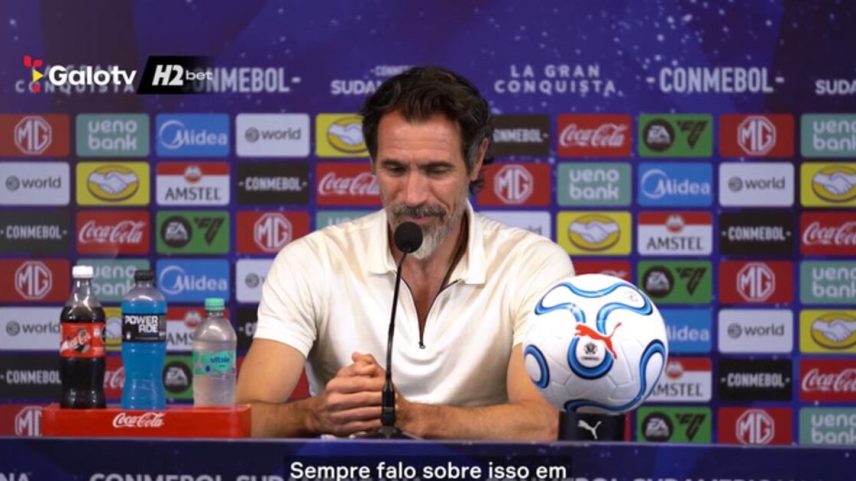 Técnico do Atlético-MG analisou o empate da equipe contra o Juventud pela CONMEBOL Sudamericana.