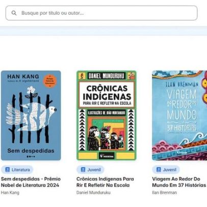 MEC Livros atinge 800 mil usuários; A Cabeça do Santo é a mais requisitada