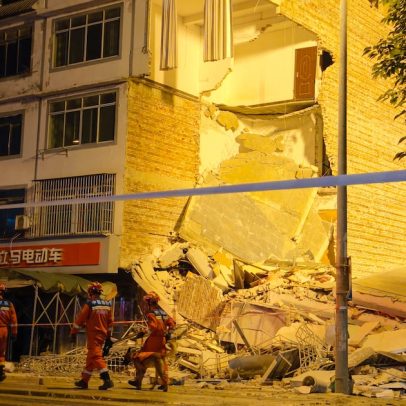 Terremoto de 5,2 no sul da China deixa dois mortos e 13 edifícios desabados