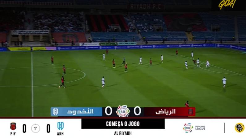 Al Riyadh - Al Akhdoud 0 - 0 | COMEÇA O JOGO