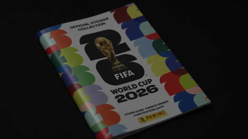 Capa da edição para Estados Unidos e Canadá do álbum Panini 2026. Foto: Site da FIFA