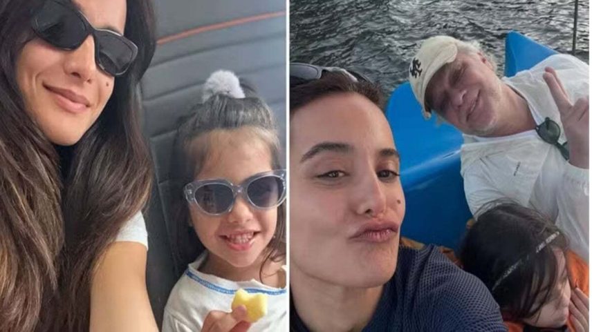 Fábio Assunção celebra 5 anos da filha ao lado da ex