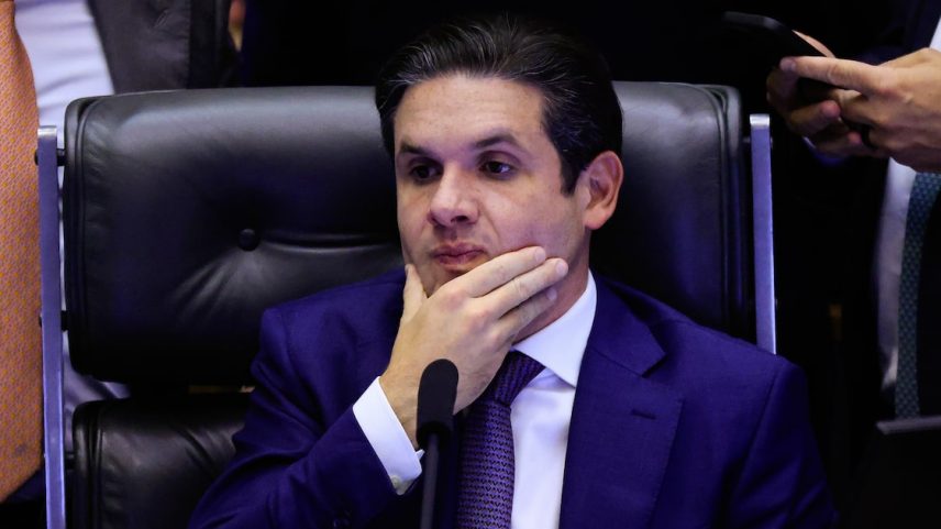 O presidente da Câmara, deputado Hugo Motta, diz que STF deve manter validade da Lei da Dosimetria