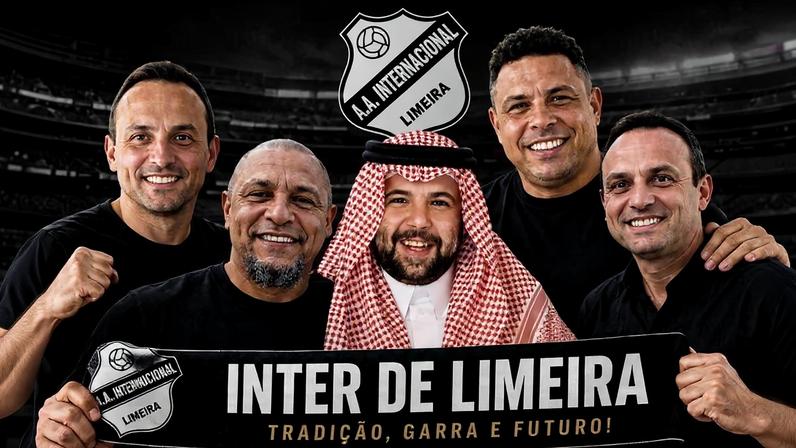 Postagem feita pelo príncipe saudita, interessado na Inter de Limeira