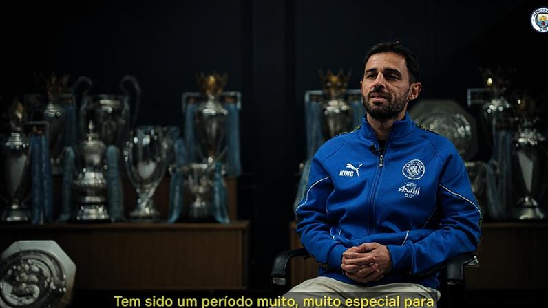 Bernardo Silva relembrou seus nove anos no Manchester City e afirmou que deixa o clube como um torcedor para a vida toda.