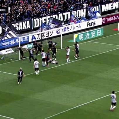 Gamba Osaka vence Vissel Kobe por 2 a 0 com atuação do goleiro Rui Araki