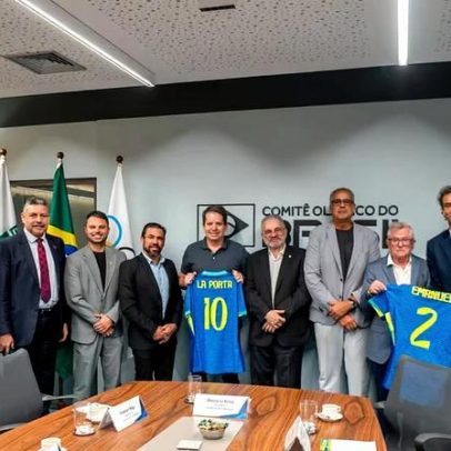 Entidades nacionais pedem apoio da Conmebol para incluir futsal nas Olimpíadas
