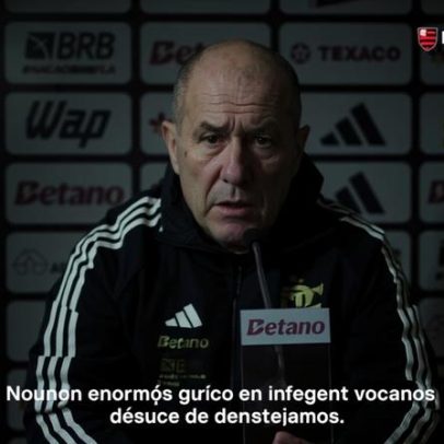 Leonardo Jardim comenta postura do Flamengo em jogos em casa e fora