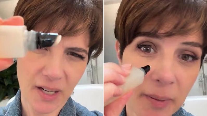 Mariana Godoy diverte após confusão com cosmético: passei um pouquinho