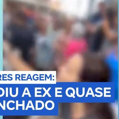 Homem agride ex-mulher com soco em Praia Grande e é contido por testemunhas
