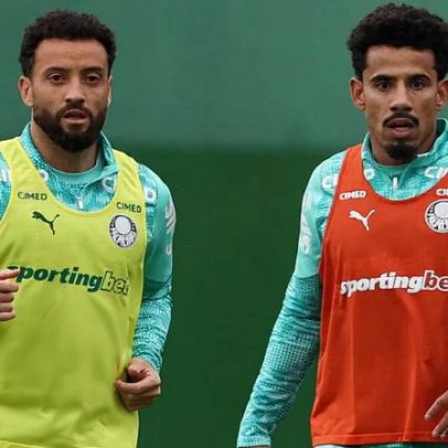Felipe Anderson volta aos treinos após lesão e pode reforçar o Palmeiras