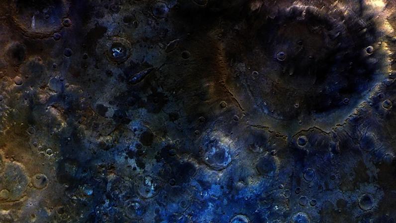 Cratera gigante em Marte ganha detalhes surpreendentes durante missão Psyche