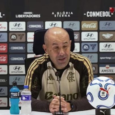 Jardim comenta visita de treinador conterrâneo ao jogo do Flamengo