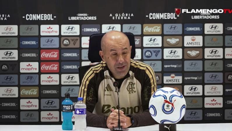 Jardim comenta visita de treinador conterrâneo ao jogo do Flamengo