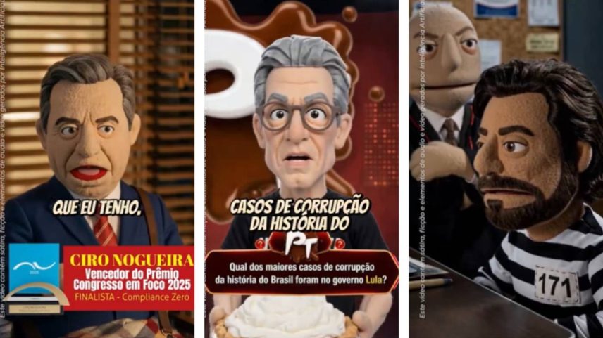 Zema satiriza caso de corrupção do banco Master e envolvimento com senador Ciro Nogueira (PP-PI)