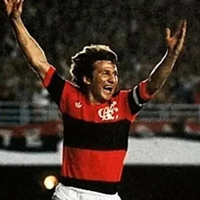 Flamengo vence Palmeiras por 6 a 2 no Maracanã em 1980 com Tita e Zico