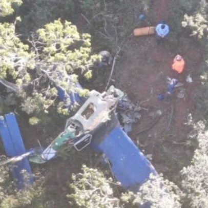 Piloto morre em queda de avião próximo a lavoura de cana em Minas Gerais